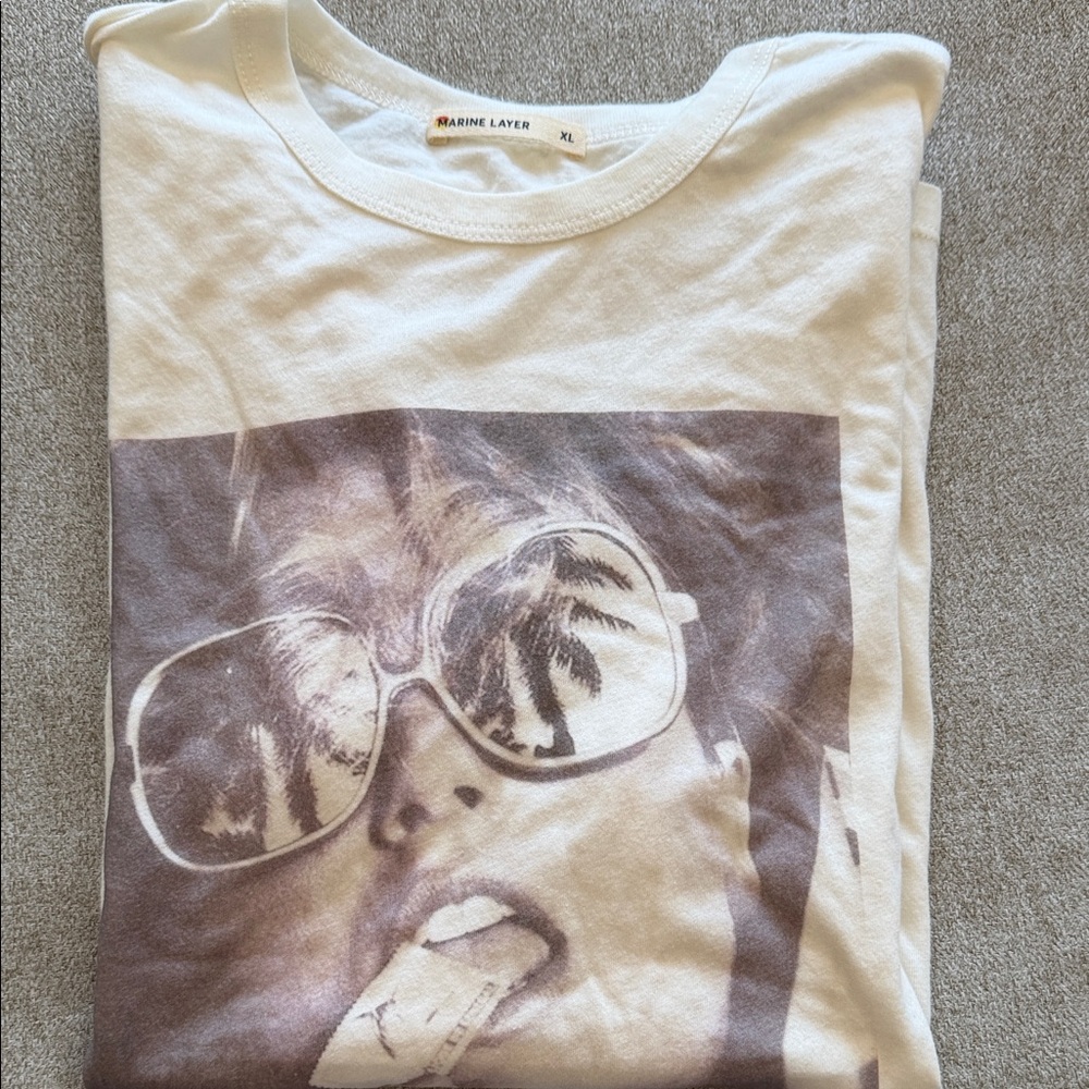Marine Layer White Tee NWOT